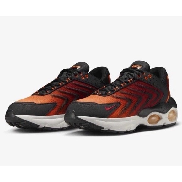 Nike Air Max TW SE Orange Summit White Black Gym Red FJ2590-001 Men's Size 9